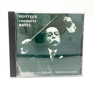 Pierre Monteux Conducts Ravel Classical CD Daphnis Chloe‎ Sheherazade